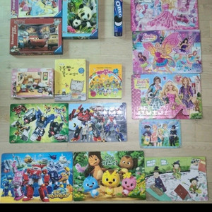 퍼즐맞추기.퍼즐북.독일명품 퍼즐 라벤스부르거. 헬로카봇퍼즐. 바비 퍼즐.슈퍼윙즈퍼즐.구름빵퍼즐 등등 이미지