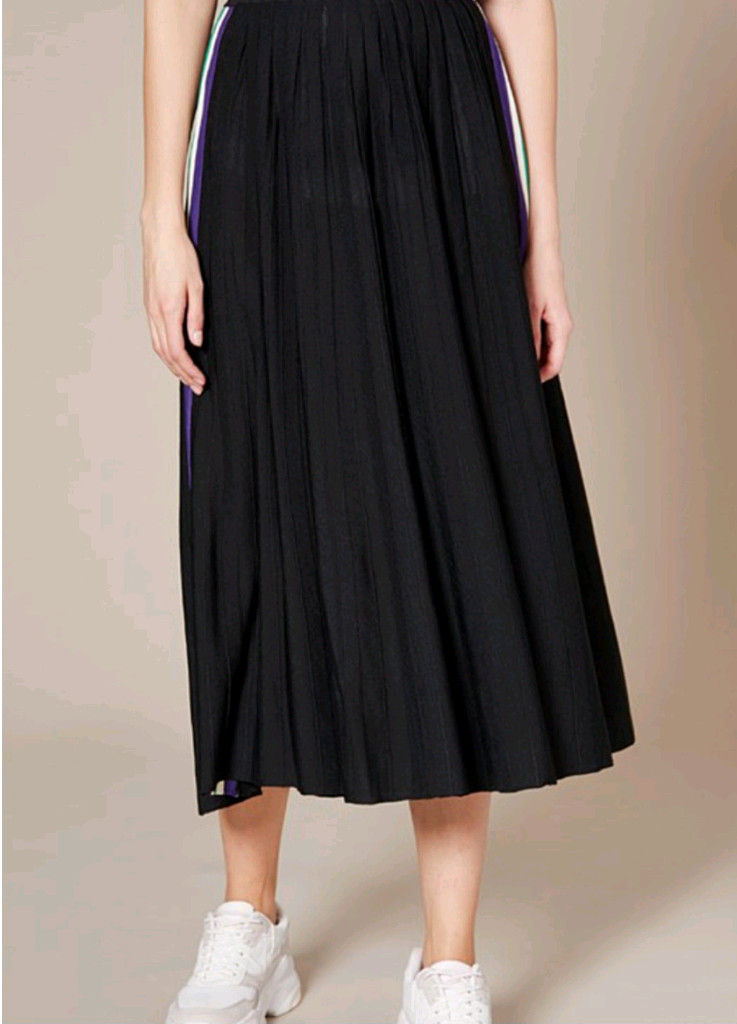 (새상품)산드로 허리밴딩 니트 롱스커트--4