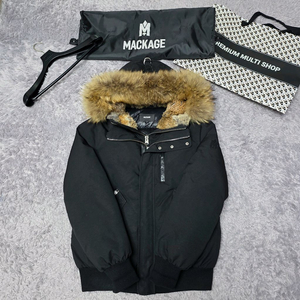 {클로젯[40][22F/w]맥케이지 딕슨 브라운퍼 숏 다운 패딩