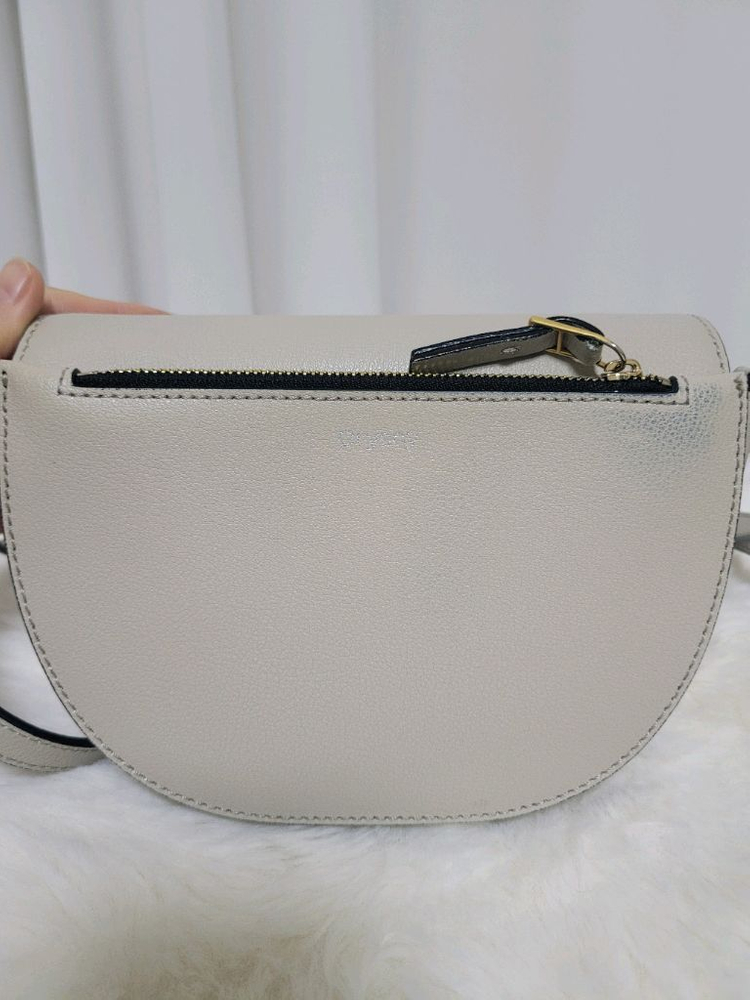 오야니 반달 라운드 크로스백 크림 숄더백 이미지