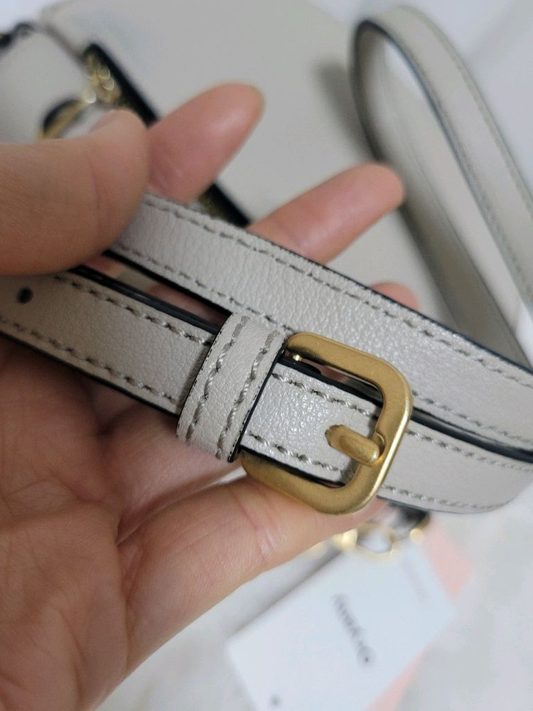 오야니 반달 라운드 크로스백 크림 숄더백 이미지