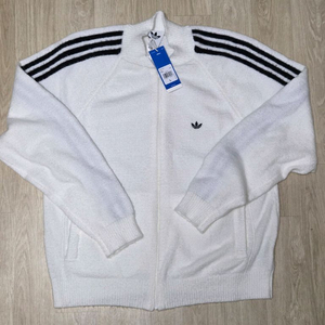 아디다스 니트 슈퍼스타 트랙탑 팝니다. (L)