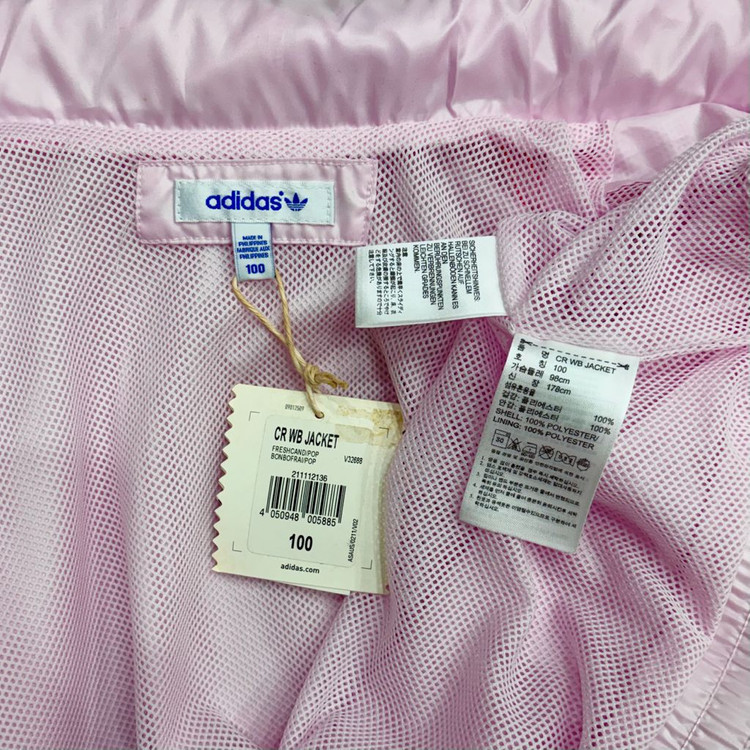 새상품 아디다스 여자 여성 파이어버드 핑크 트랙탑 바람막이 져지 100--1