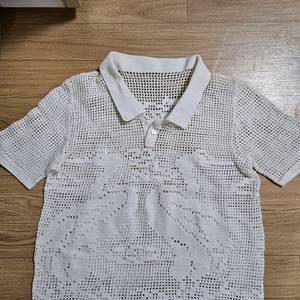 뜨개 반팔셔츠 새제품 66