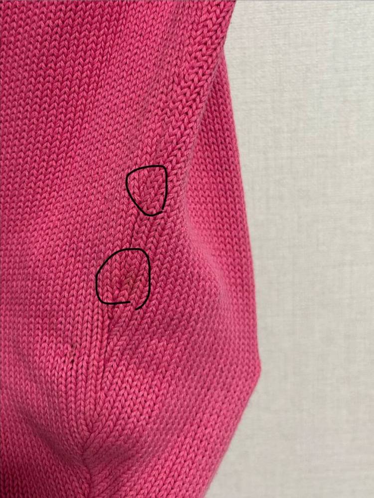 폴로 랄프로렌 오버핏 포켓 니트 가디건 핑크 100 L 이미지