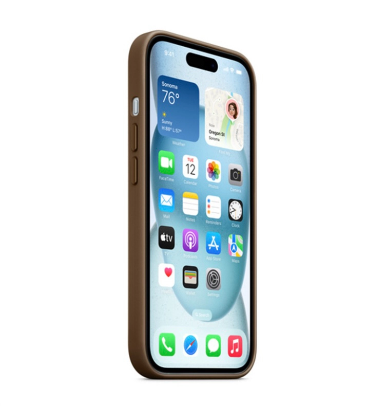Apple 정품 아이폰15 맥세이프 파인우븐 케이스 새제품 (토프) 이미지