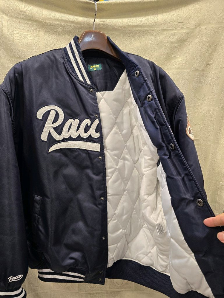 거의새거) 테이크이지 라쿠 오버핏 바시티 누빔 자켓 야구점퍼 100~105 이미지