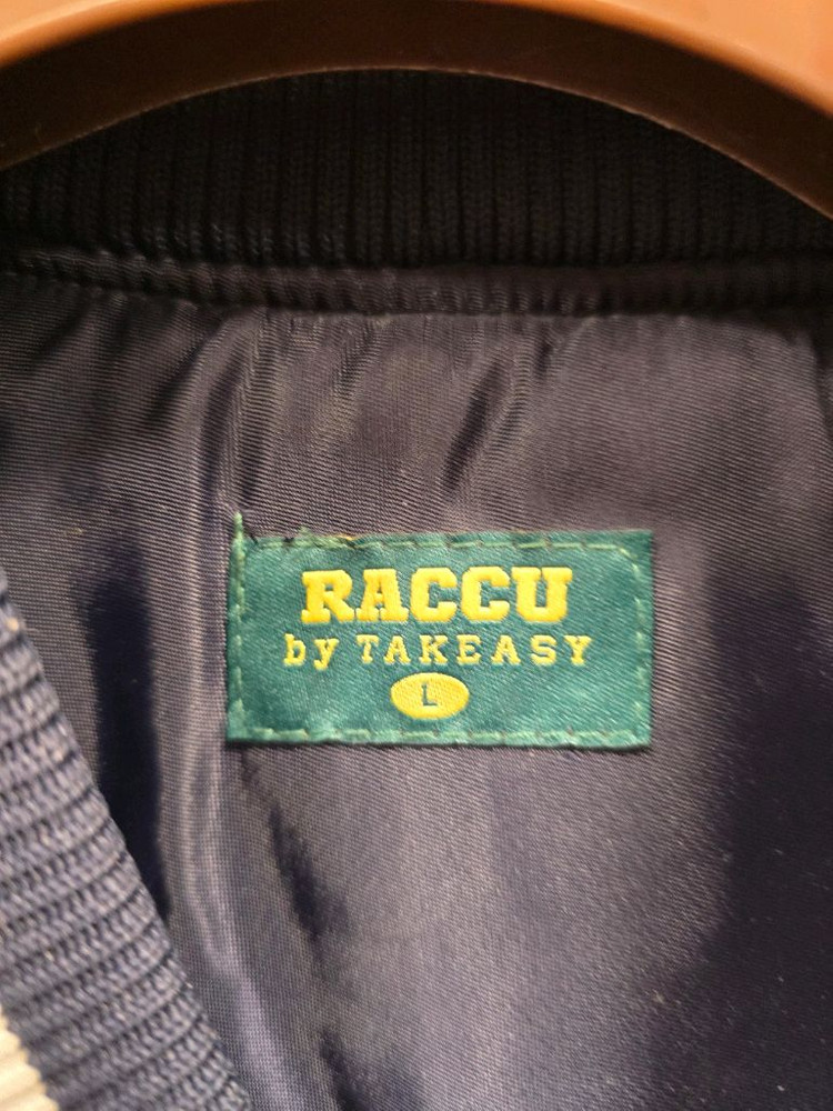 거의새거) 테이크이지 라쿠 오버핏 바시티 누빔 자켓 야구점퍼 100~105 이미지