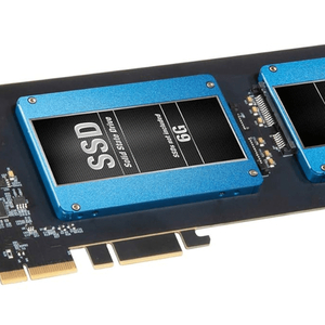 PC, 타워맥 맥프로 PCIE에 SATA SSD 2개장착가능 sata raid카드 Sonnet Tempo 2 owc