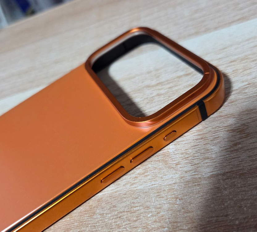 심플리로어 원본기기색상 아이폰17프로맥스 합금프레임 케이스 새제품 노박스--8
