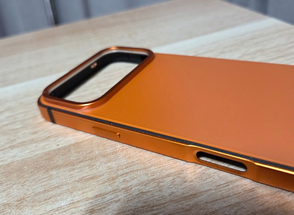 심플리로어 원본기기색상 아이폰17프로맥스 합금프레임 케이스 새제품 노박스--9