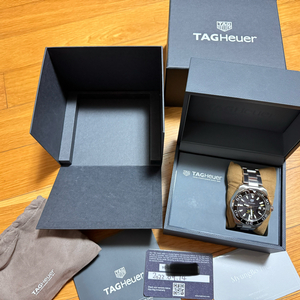 태그호이어 아쿠아레이서 300 오토 43mm 풀박스 팝니다