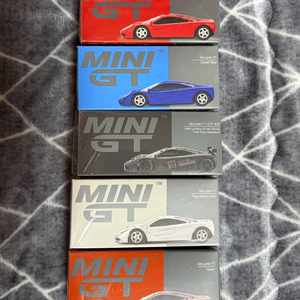 미니지티 맥라렌 F1 시리즈(레드, 블루, 실버, 블랙, 브라운) 다캐 일괄 판매