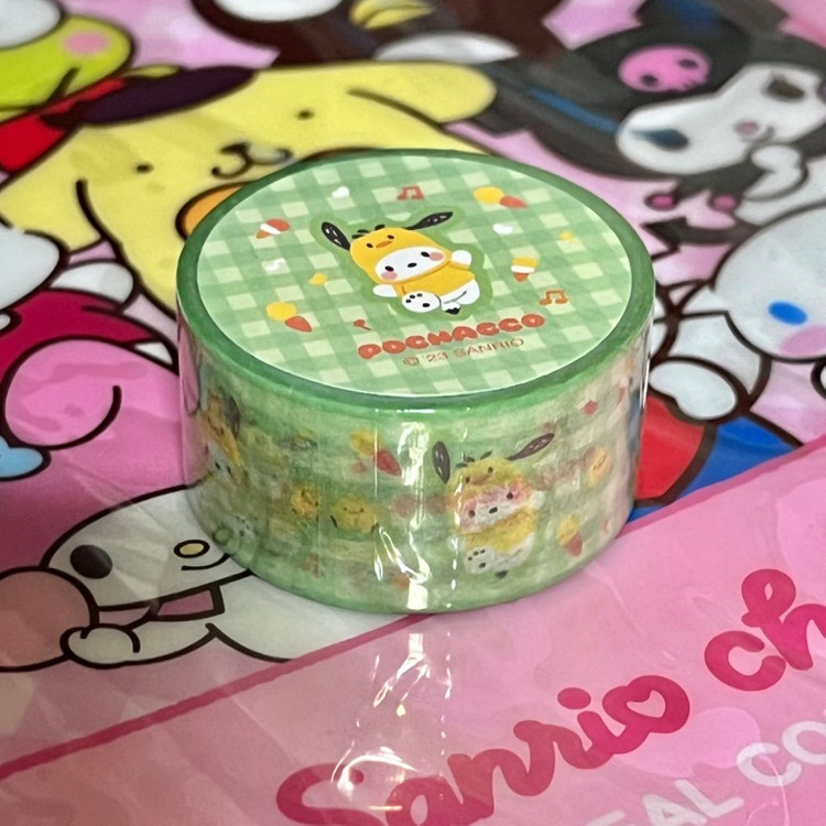 산리오 헬로키티 리틀트윈스타 포차코 마스킹테이프 마테--4