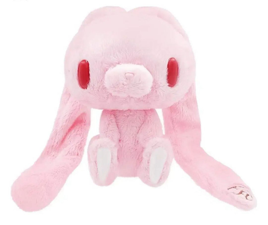 글루미베어 범용토끼 앉은 핑크 인형 베이직 기본 한요우우사기 누이 분홍 이미지