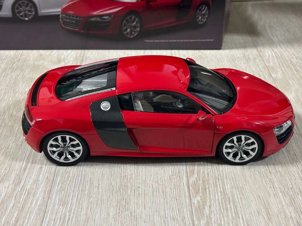 [교쇼 Kyosho] Audi 아우디 R8 5.1FSI quattro 다이캐스트 1:18 판매 이미지
