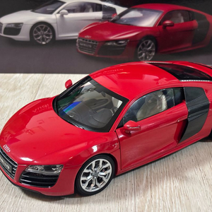[교쇼 Kyosho] Audi 아우디 R8 5.1FSI quattro 다이캐스트 1:18 판매 이미지