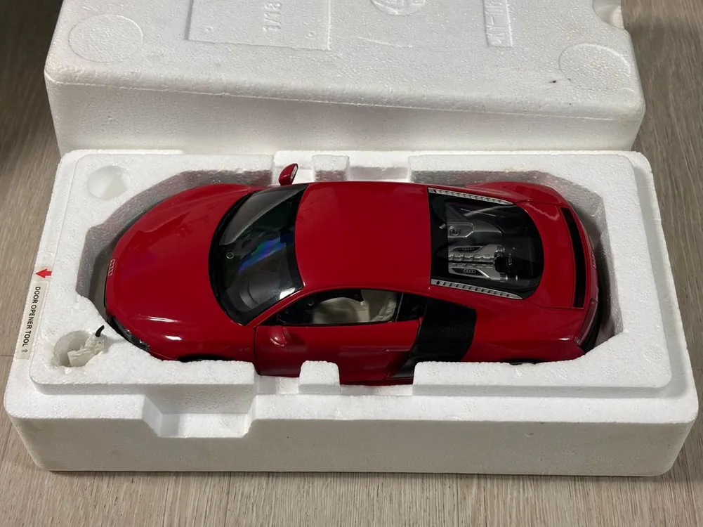 [교쇼 Kyosho] Audi 아우디 R8 5.1FSI quattro 다이캐스트 1:18 판매 이미지