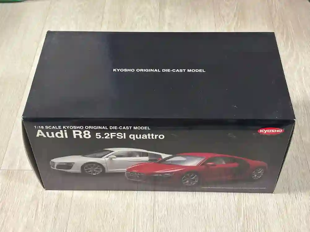 [교쇼 Kyosho] Audi 아우디 R8 5.1FSI quattro 다이캐스트 1:18 판매 이미지