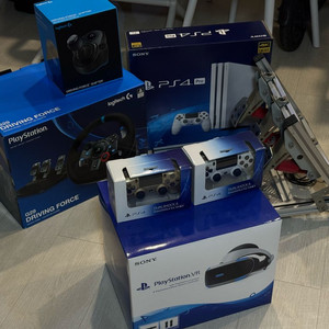 ps4pro 1tb, psvr, 로지텍g29 등 이미지