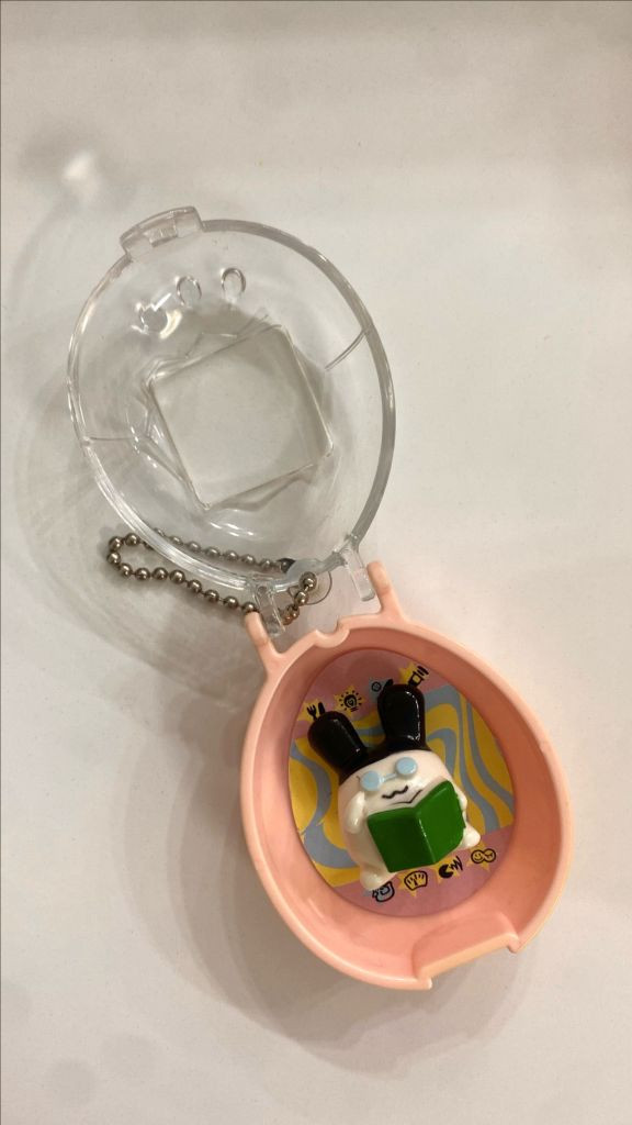 초레어! 일본 1996 1997 고전 다마고치 키링 세트 텐시치 미미치 이미지