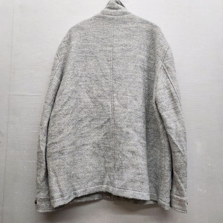 새상품급 자라 ZARA 그레이 부클 자켓 L(XL)--3