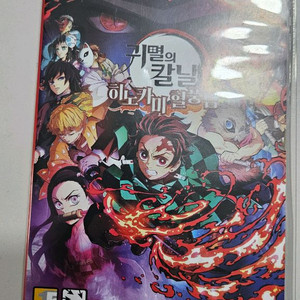 닌텐도 스위치 귀멸의칼날 히노카미 혈풍감 이미지