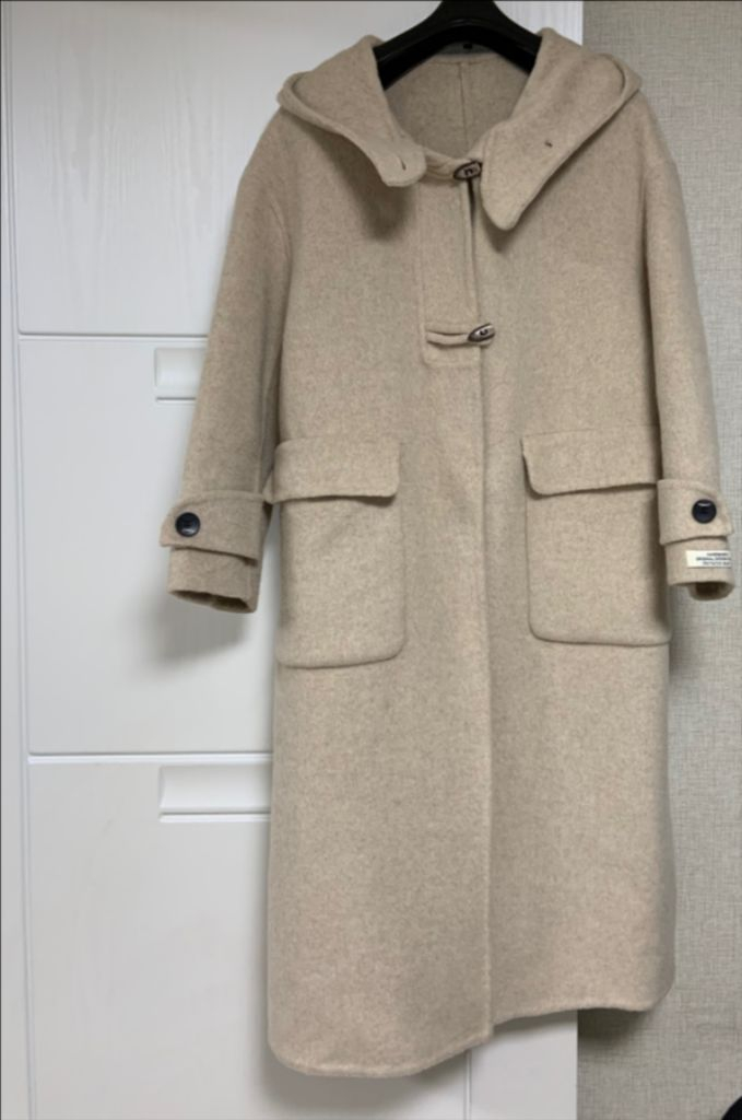 [[새상품[[ 오트밀 자타라 핸드메이드 코트 ]] 이미지