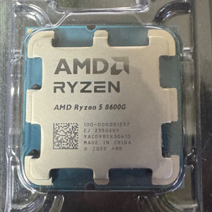 AMD Ryzen 8600G cpu + 쿨러