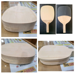 300년산 일본기소히노키 펜홀더 탁구라켓