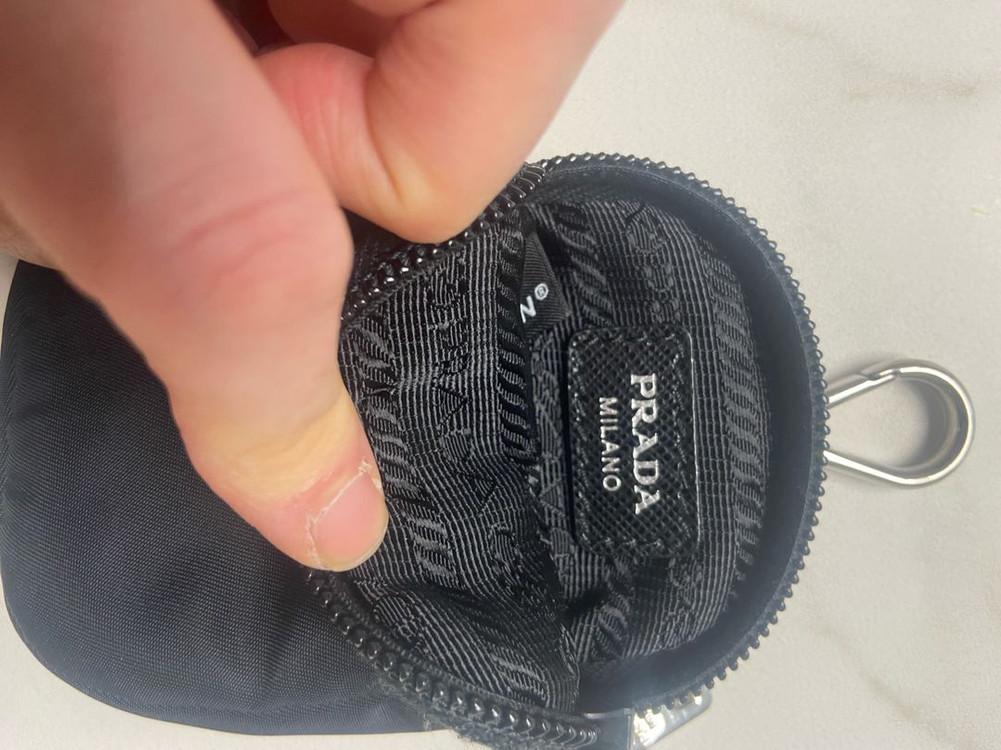 프라다 정품 키링 파우치--3