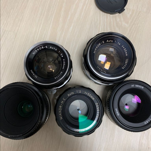 니콘FM2 수동 렌즈 일괄 이미지