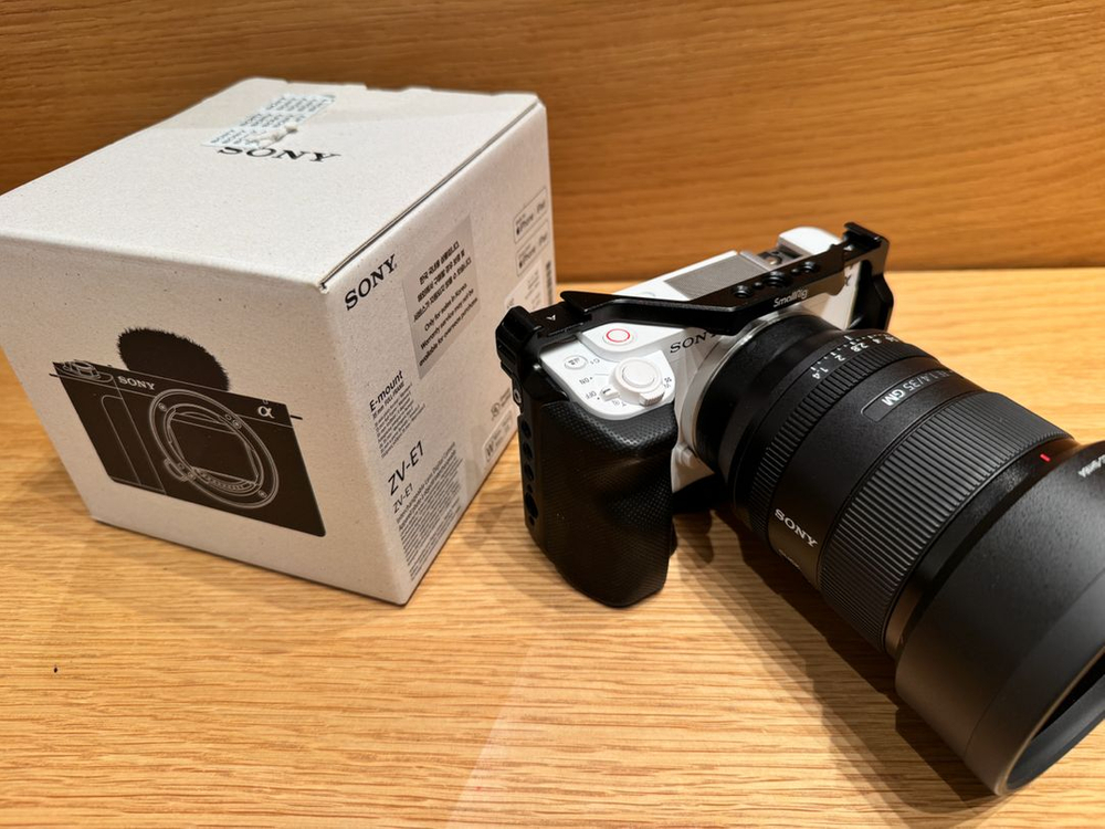 소니 ZV-E1 영상카메라 팝니다 이미지