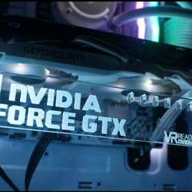 컴튜 아크릴 RGB 그래픽카드 지지대