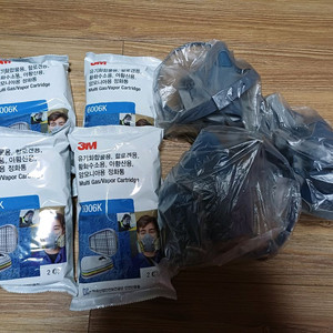 미사용 3M 방독마스크,3M 방독 정화통 판매해요