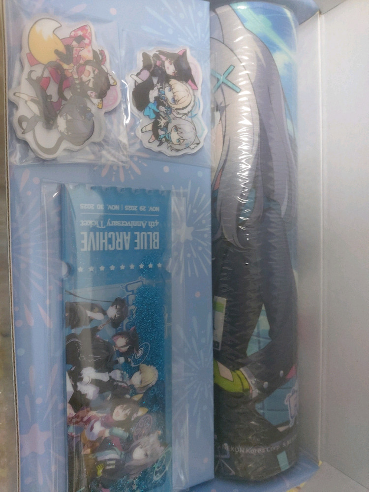 (엽서없음) 블루아카이브 4주년 패키지 판매--2