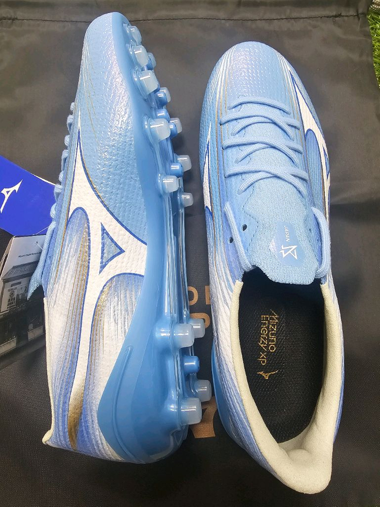 [새상품]미즈노 알파3 JPN AG Unity sky팩 260.270mm--5