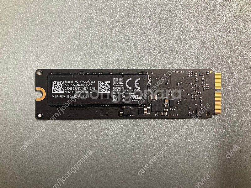 맥북 아이맥 맥프로 맥미니 순정 nvme ssd 256gb--0