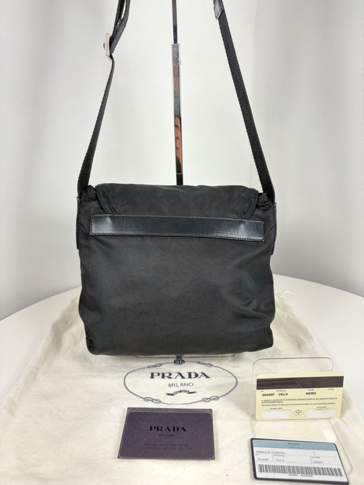 프라다 B5469F 나일론 크로스백 메신저백--6