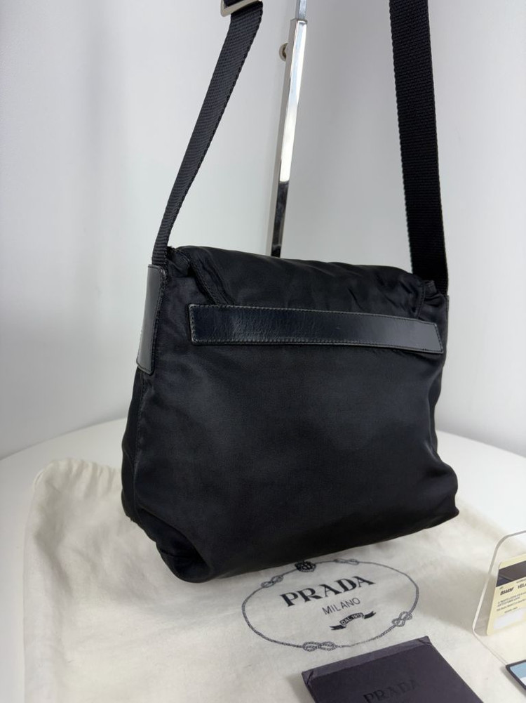프라다 B5469F 나일론 크로스백 메신저백--7