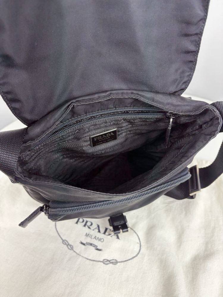 프라다 B5469F 나일론 크로스백 메신저백--9