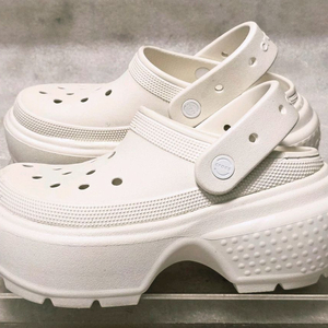 크록스 CROCS 스톰프 클로그 키높이 여성용 230~235