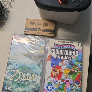 스위치 슈퍼마리오원더,커비 디스커버리 미개봉판매