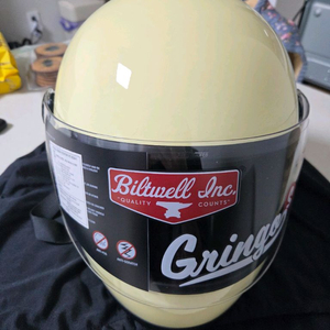 [미사용] 빌트웰 그링고 S 아시아핏 빈티지 화이트 (M사이즈 + 파우치 포함)