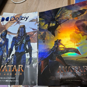 아바타 3 돌비시네마 + 얼리버드 포스터 일괄 판매