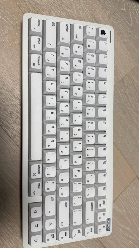 Nuphy Halo75v2 화이트 - 일부 교체 이미지