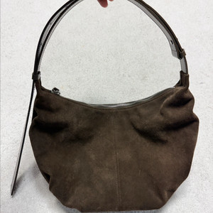 낫띵리튼 스웨이드 호보백(카멜/브라운)