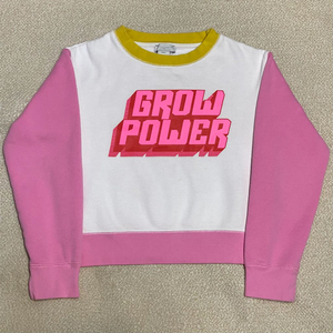 (정품) 스텔라맥카트니 키즈 컬러블록 기모 맨투맨 14Y