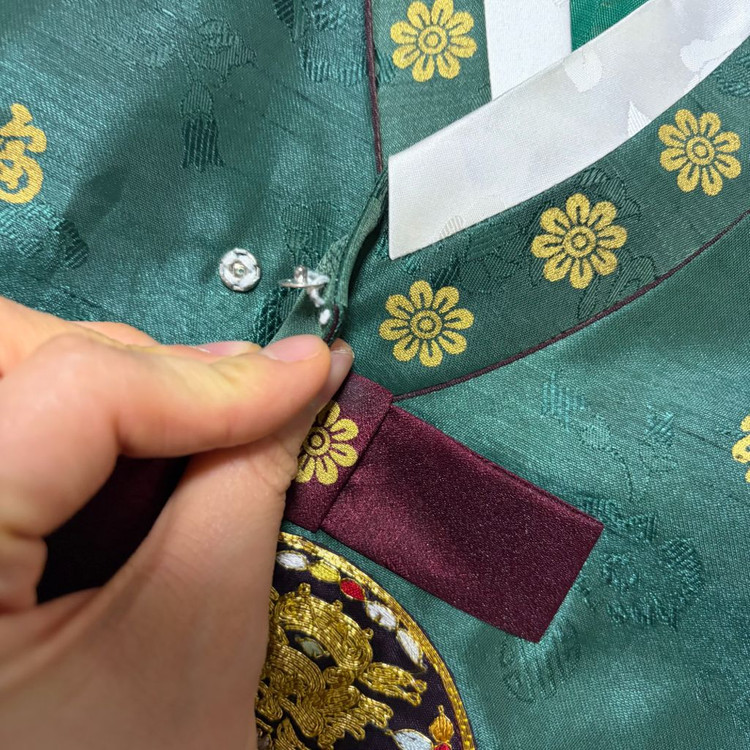 여아 한복 3호 중전한복 (속치마포함)--4