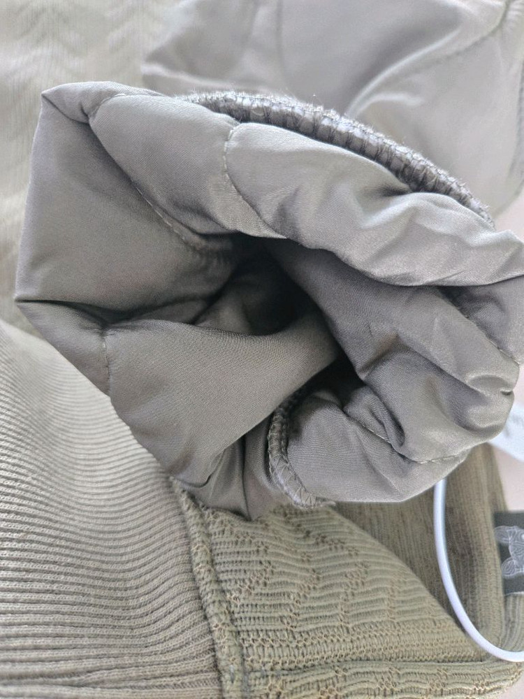 라이프워크 블랙 퀼팅 후드티 M사이즈 새상품--2